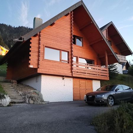 Chalet Les Alpages Vue Panoramique Sur Le Lac Leman Thollon-les-Memises Bagian luar foto