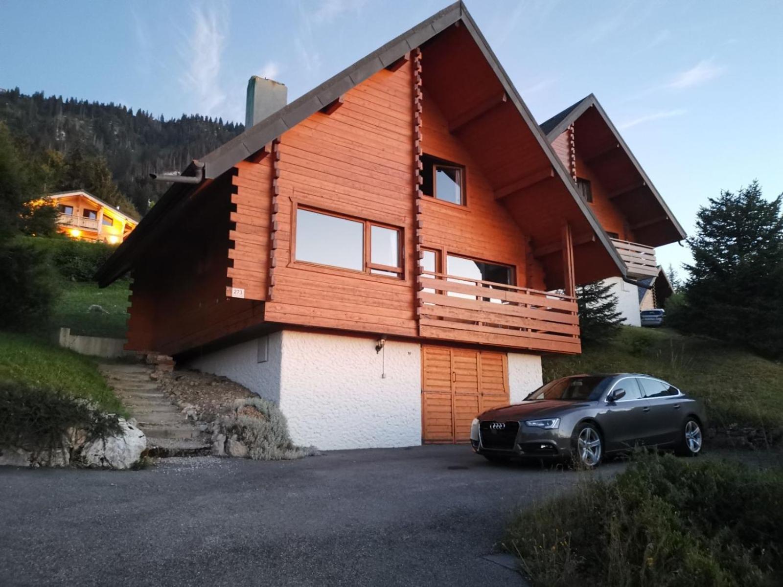 Chalet Les Alpages Vue Panoramique Sur Le Lac Leman Thollon-les-Memises Bagian luar foto
