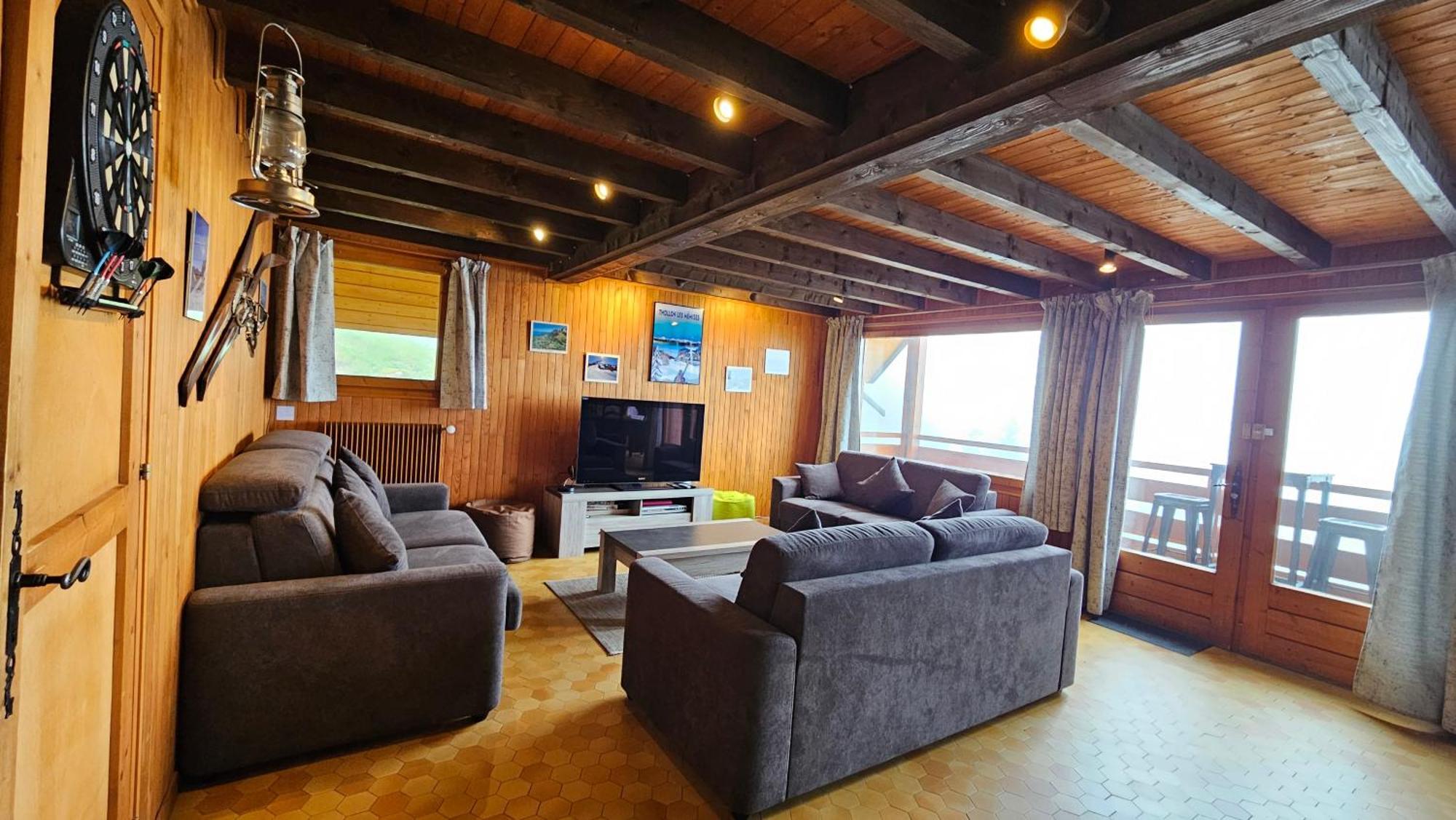 Chalet Les Alpages Vue Panoramique Sur Le Lac Leman Thollon-les-Memises Bagian luar foto